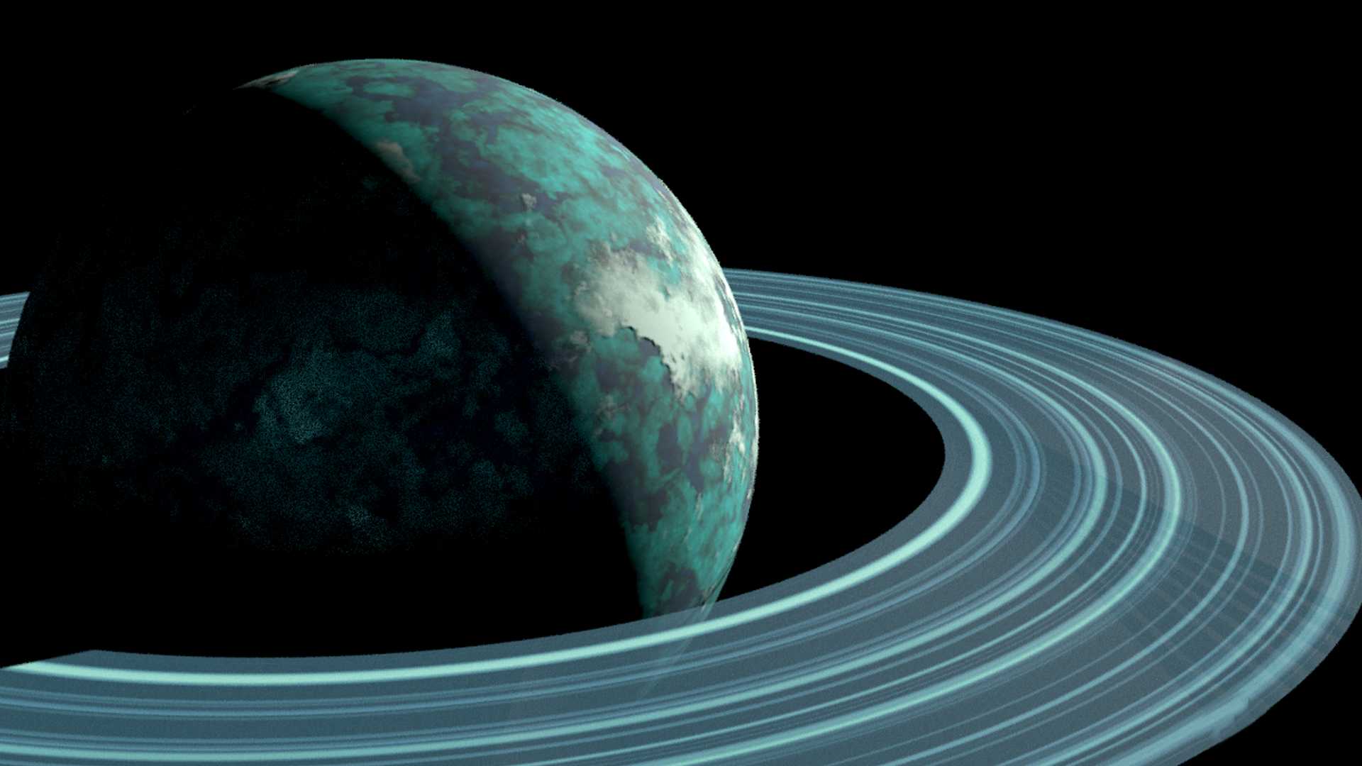 Houdini Procedural Production Planet