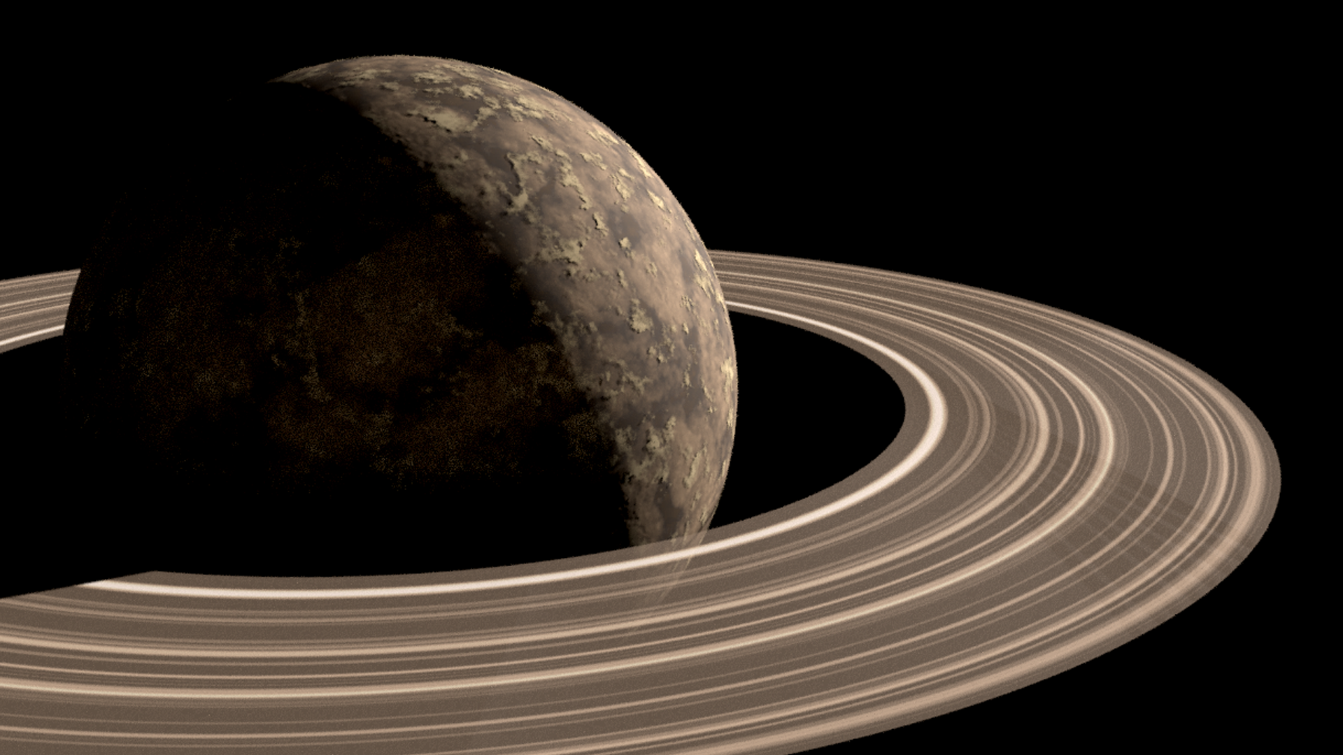 Houdini Procedural Production Planet